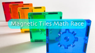 Magnetic Tiles Math Race - Lesson Plan