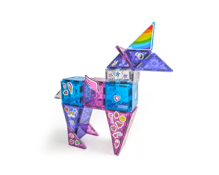 TYTAN® Magnetic Tiles Ultimate Unicorn 47-Piece Building Blocks Set