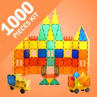 Tytan™ 1000 pieces Magnetic Tiles & Building Blocks Set